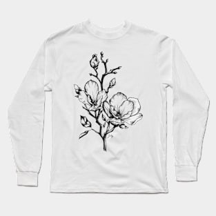 Magnolias Long Sleeve T-Shirt